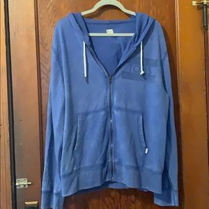 Tom’s hooded zip up